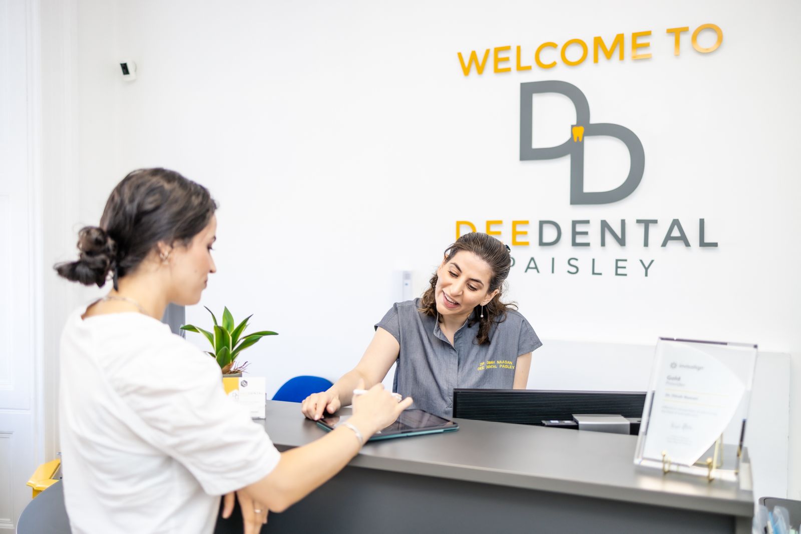 Professional dentist care