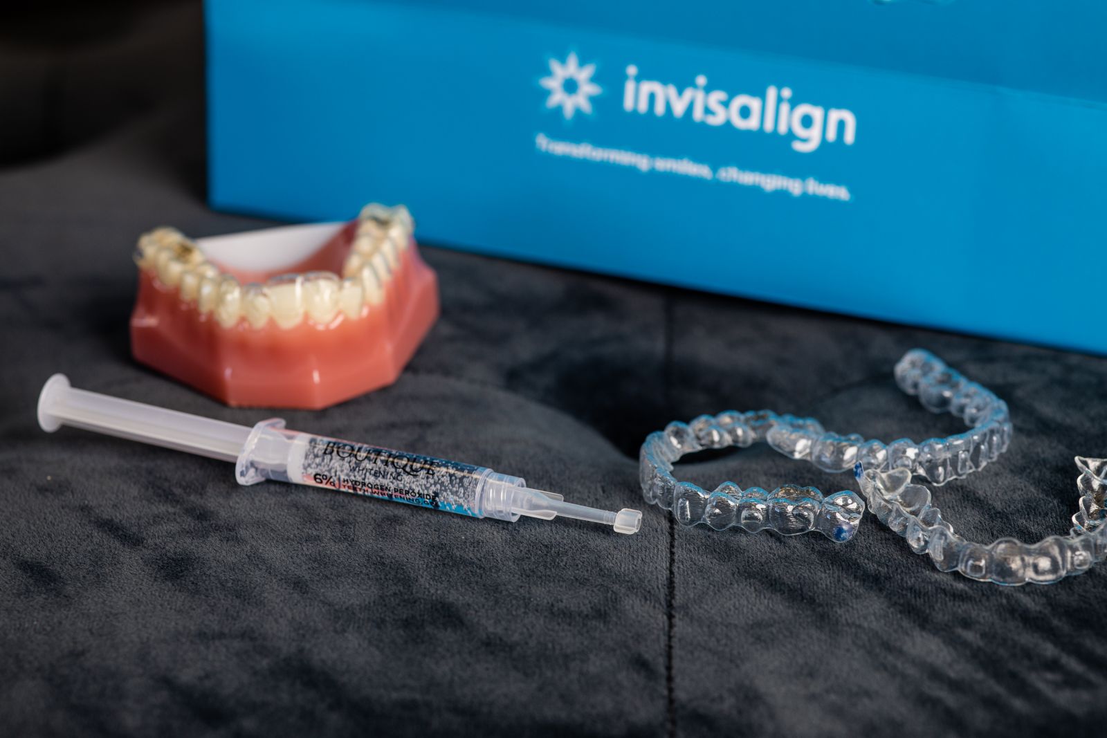 Invisalign clear aligners 