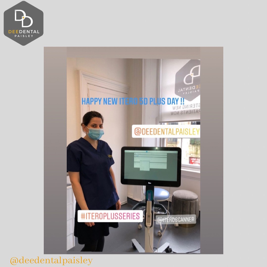 Digital Dental Scanner at Dee Dental With Dentist